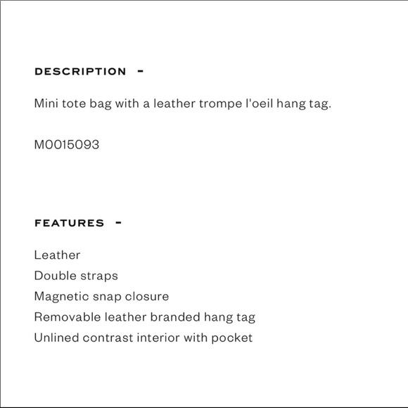 MARC JACOBS | Colorblock Mini Tote - Picture 7 of 8